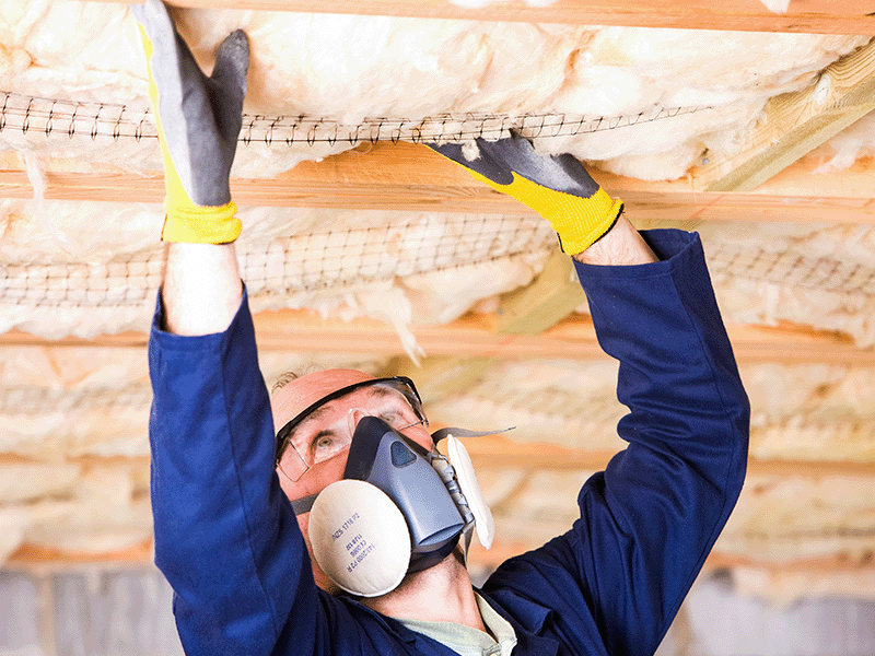 Crawl space insulation for improved energy efficiency and moisture control