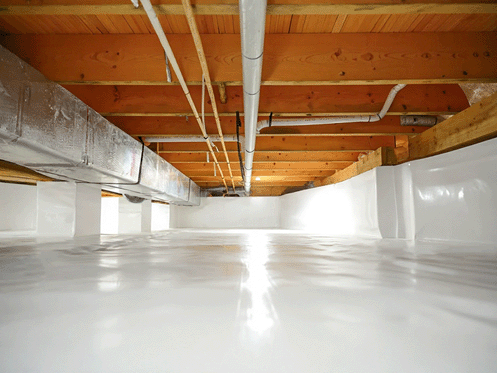 Benefits of a conditioned crawl space
