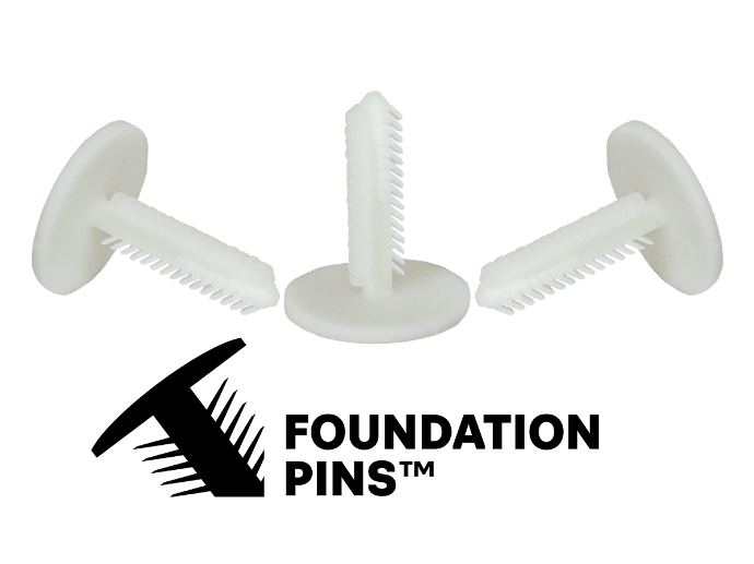 crawl space foundation pins